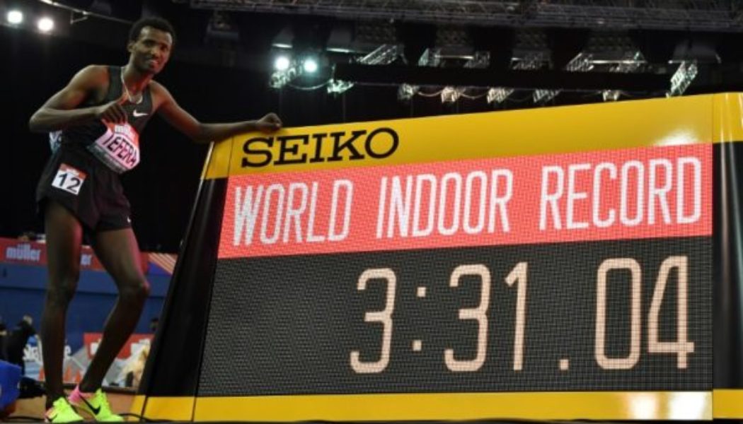 Παγκόσμιο ρεκόρ στα 1500m κλειστού στίβου από τον Samuel Tefera