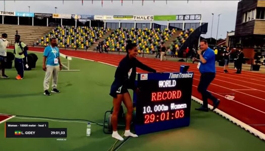 Νέο παγκόσμιο ρεκόρ στα 10.000m από την Gidey, μόλις δύο ημέρες μετά από αυτό της Hassan!